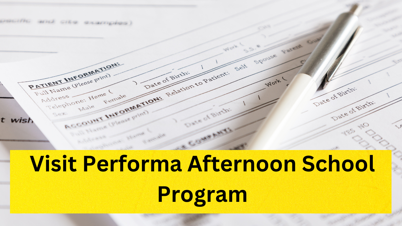 Visit Performa Afternoon School Program